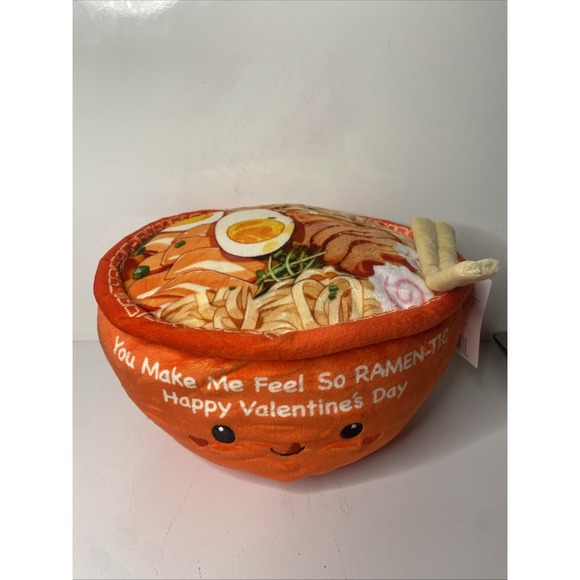 Valentines Day Ramen Plush Toy‎ - Picture 1 of 5